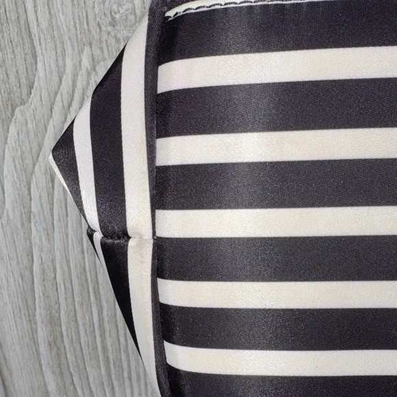 Kate Spade Black and Cream Striped Tote - Picture 9 of 12